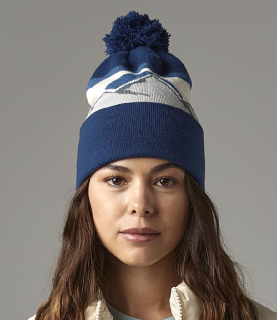 Beechfield Mountain Peaks Pom Pom Beanie