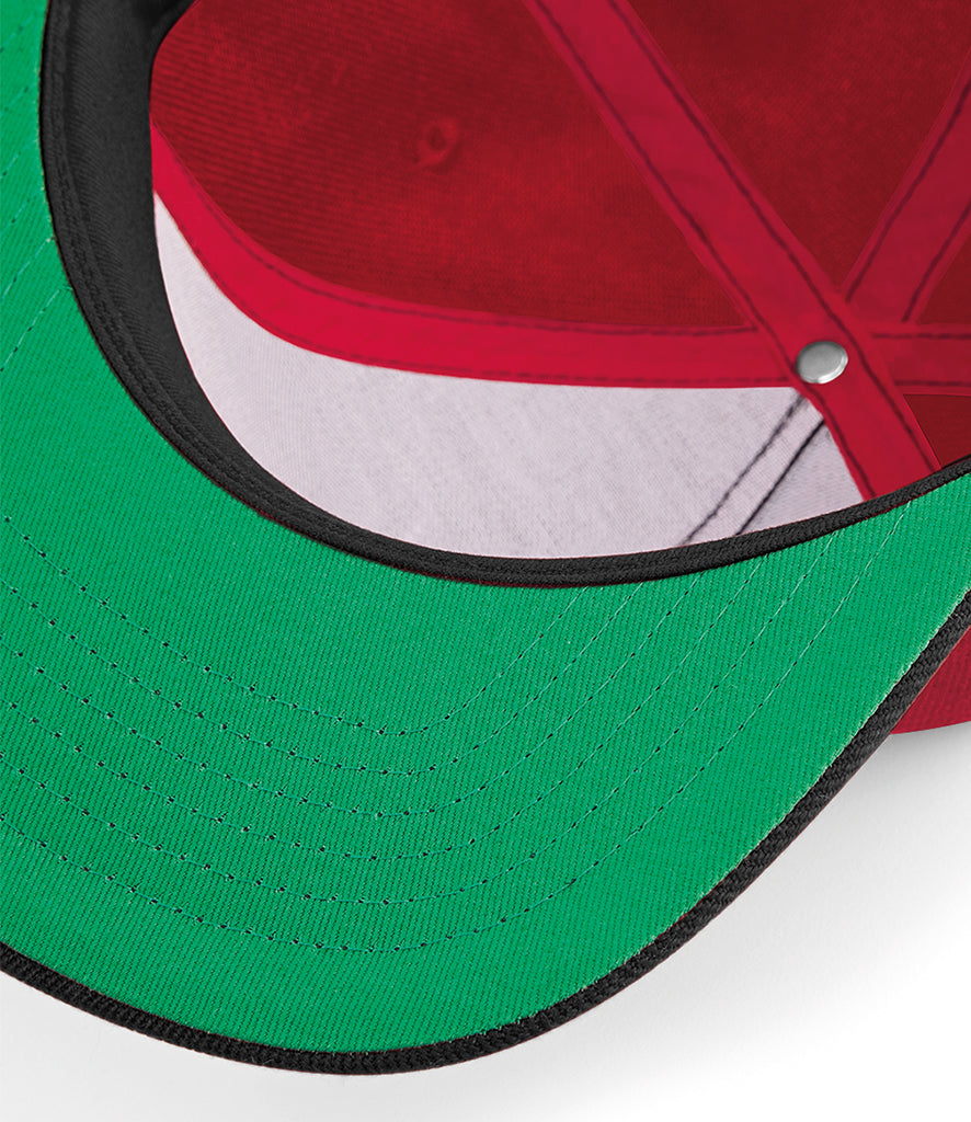 Beechfield Original Flat Peak Snapback Cap