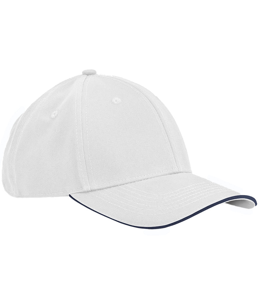 Beechfield EarthAware® Classic Organic Cotton 6 Panel Sandwich Peak Cap