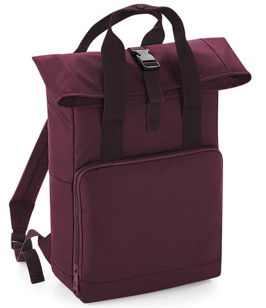 BagBase Recycled Twin Handle Roll-Top Backpack