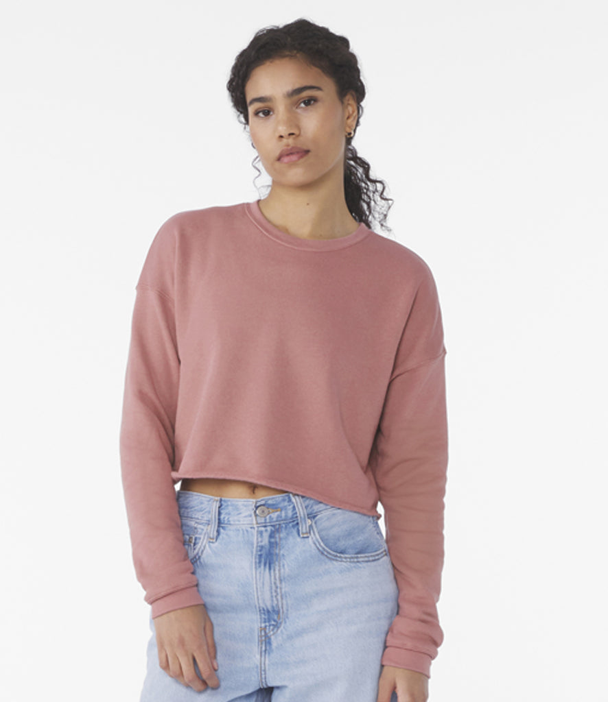 Bella Ladies Cropped Sweatshirt