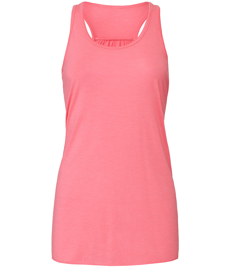 Bella Ladies Flowy Racer Back Tank Top