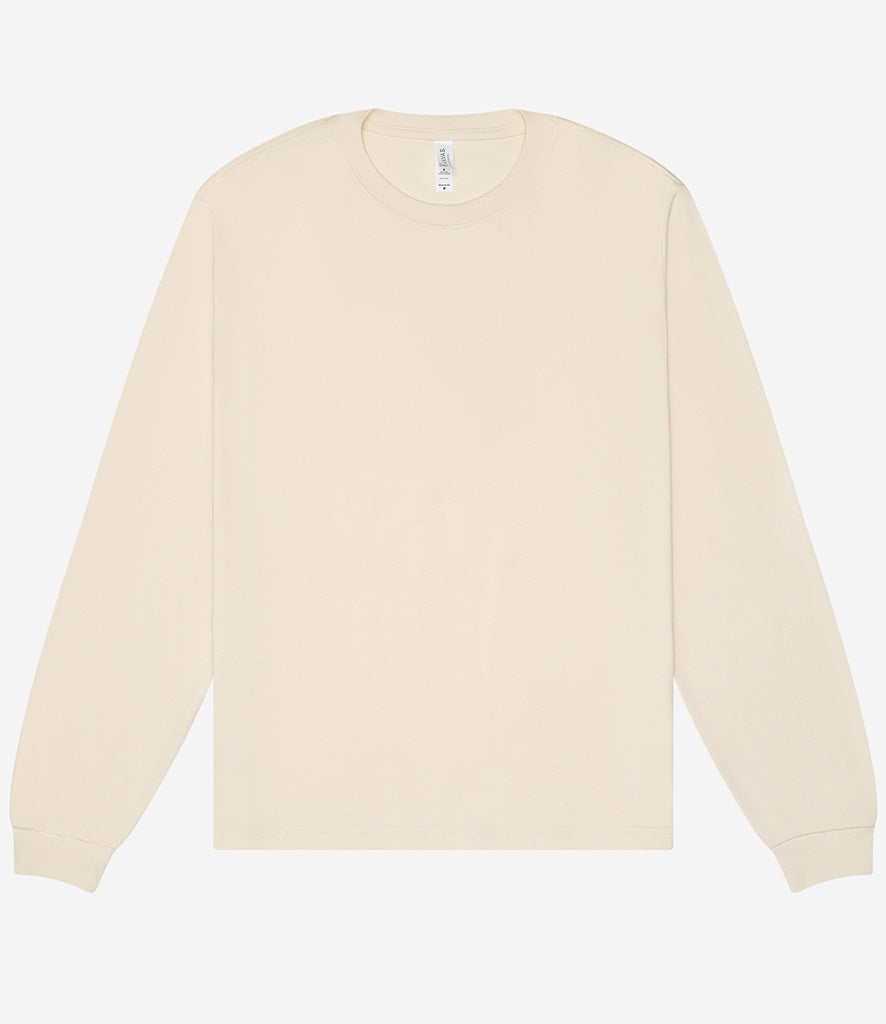 Canvas Unisex Heavyweight Long Sleeve Boxy T-Shirt