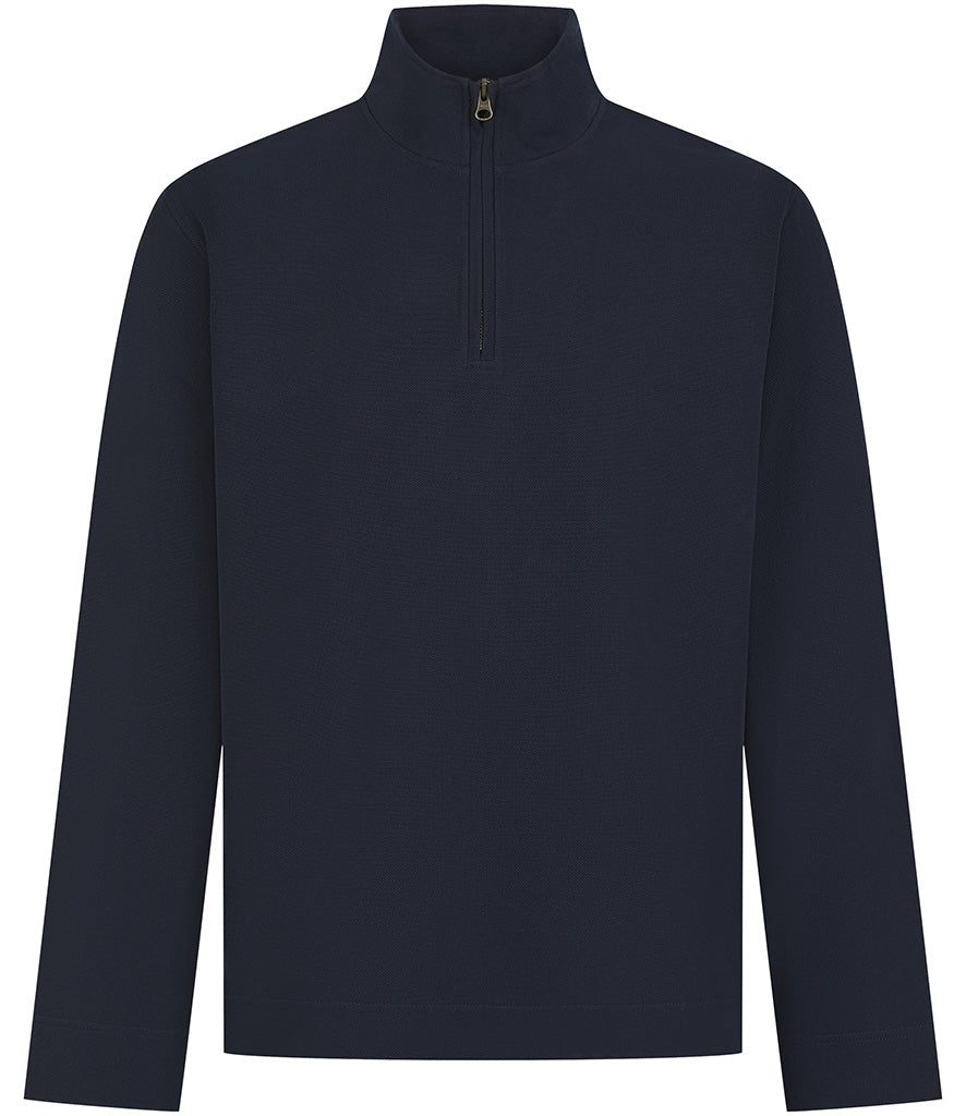 Front Row Premium Piqué 1/4 Zip Top