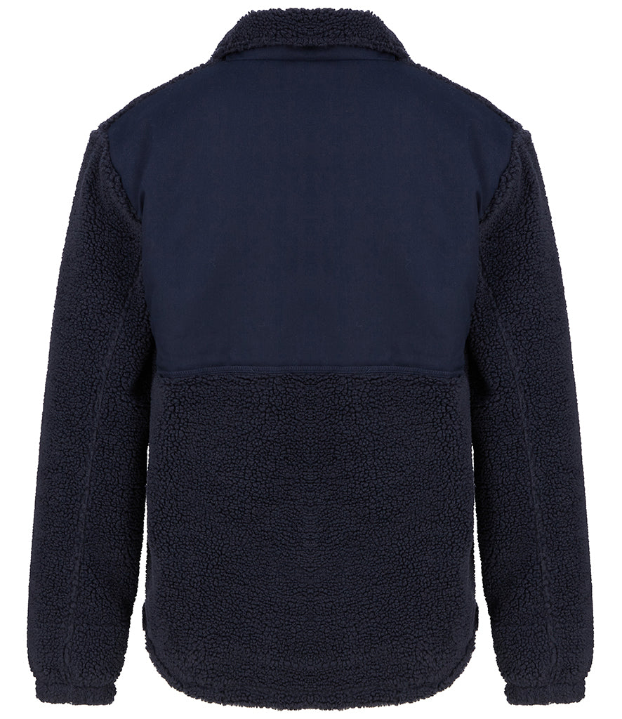 Front Row Recycled Sherpa Fleece Jacket