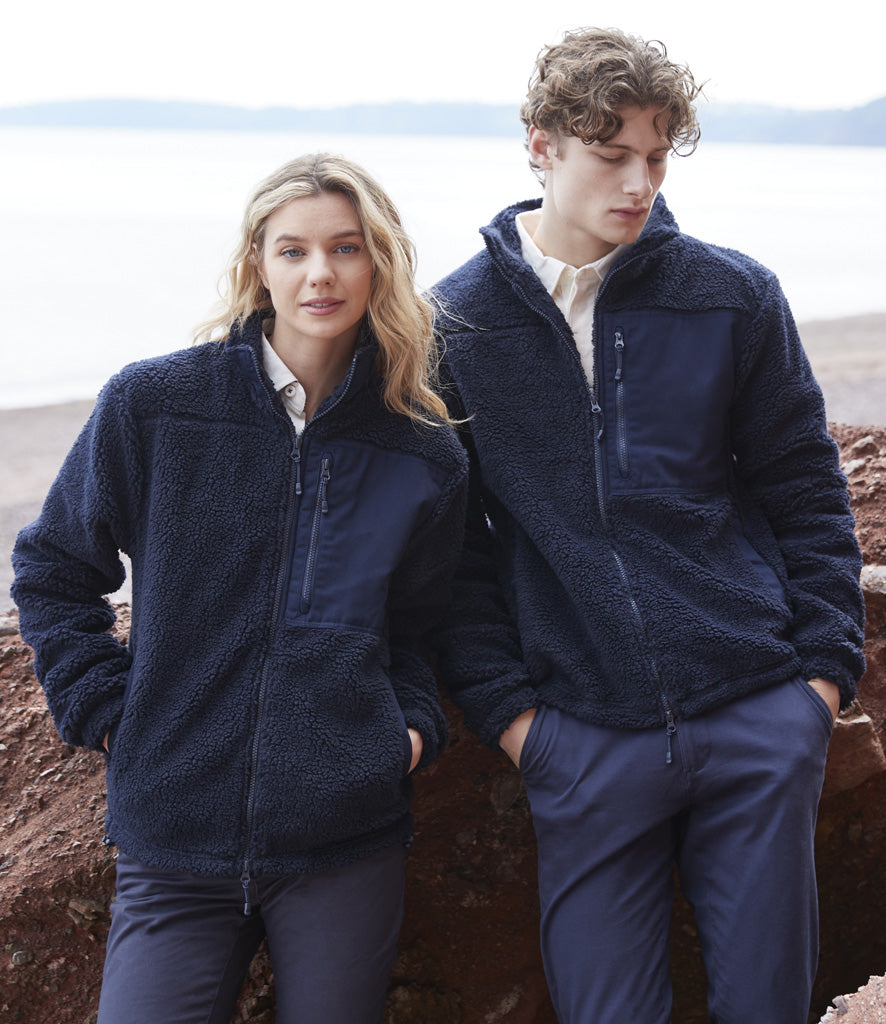 Front Row Recycled Sherpa Fleece Jacket