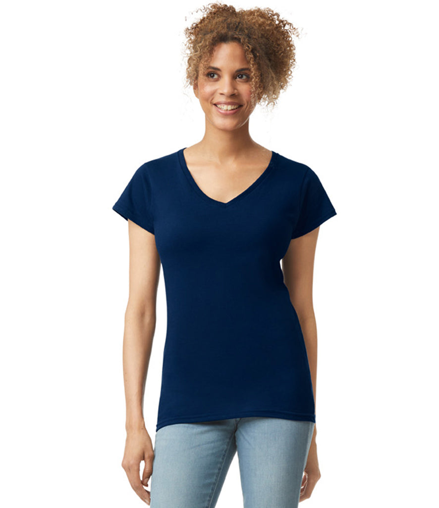 Gildan Ladies SoftStyle® V Neck T-Shirt