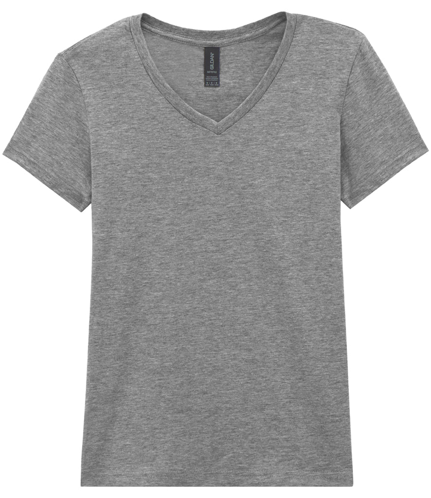 Gildan Ladies SoftStyle® V Neck T-Shirt