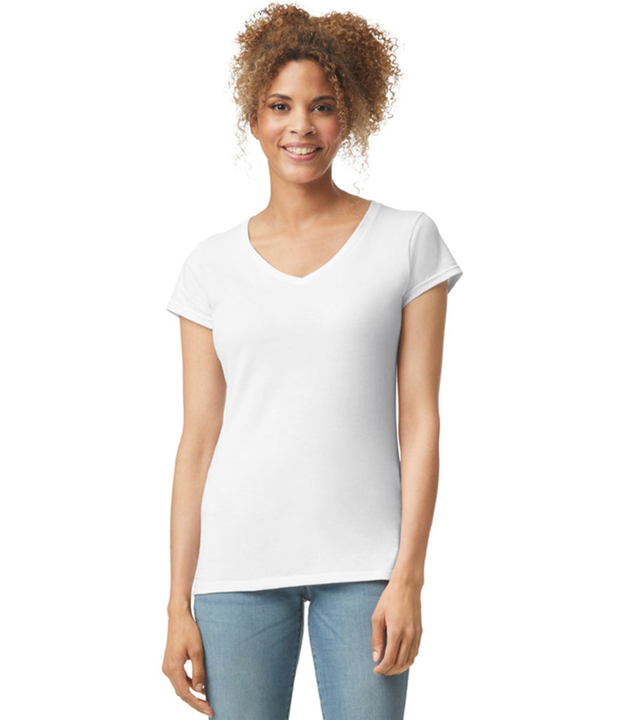 Gildan Ladies SoftStyle® V Neck T-Shirt