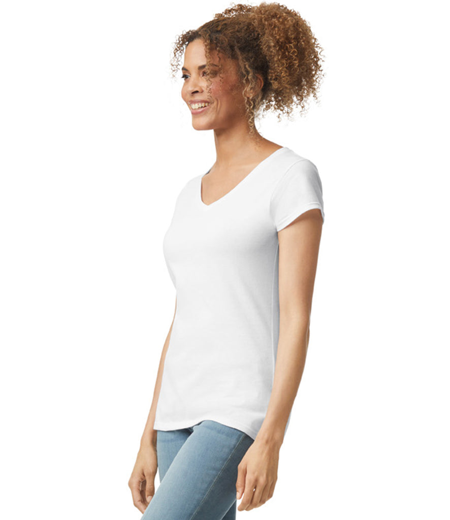 Gildan Ladies SoftStyle® V Neck T-Shirt