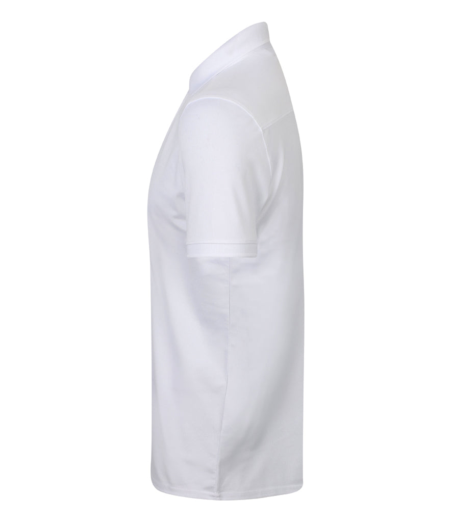 Henbury Slim Fit Stretch Microfine Piqué Polo Shirt