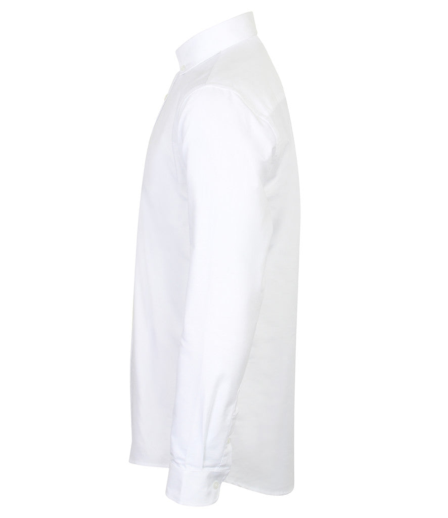 Henbury Modern Long Sleeve Slim Fit Oxford Shirt