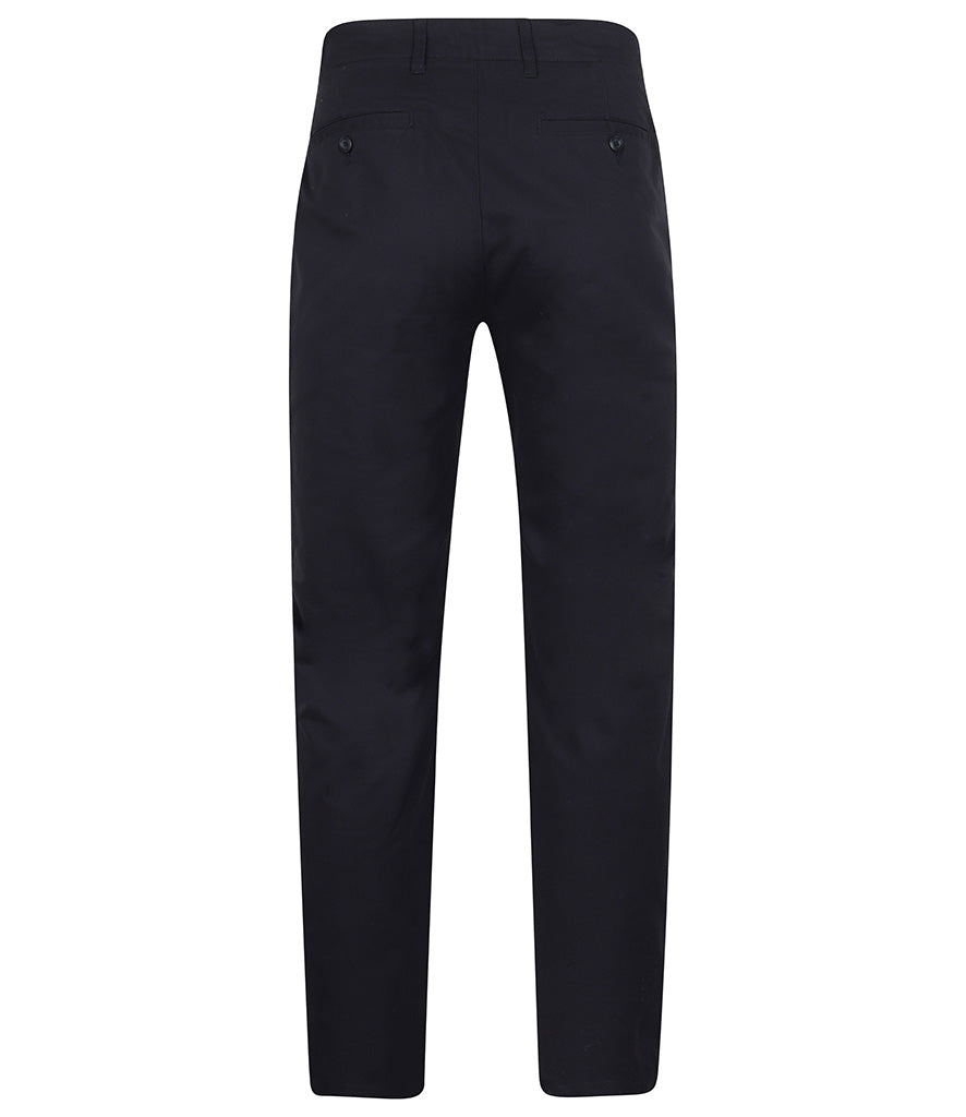 Henbury Stretch Flex Waistband Chino Trousers