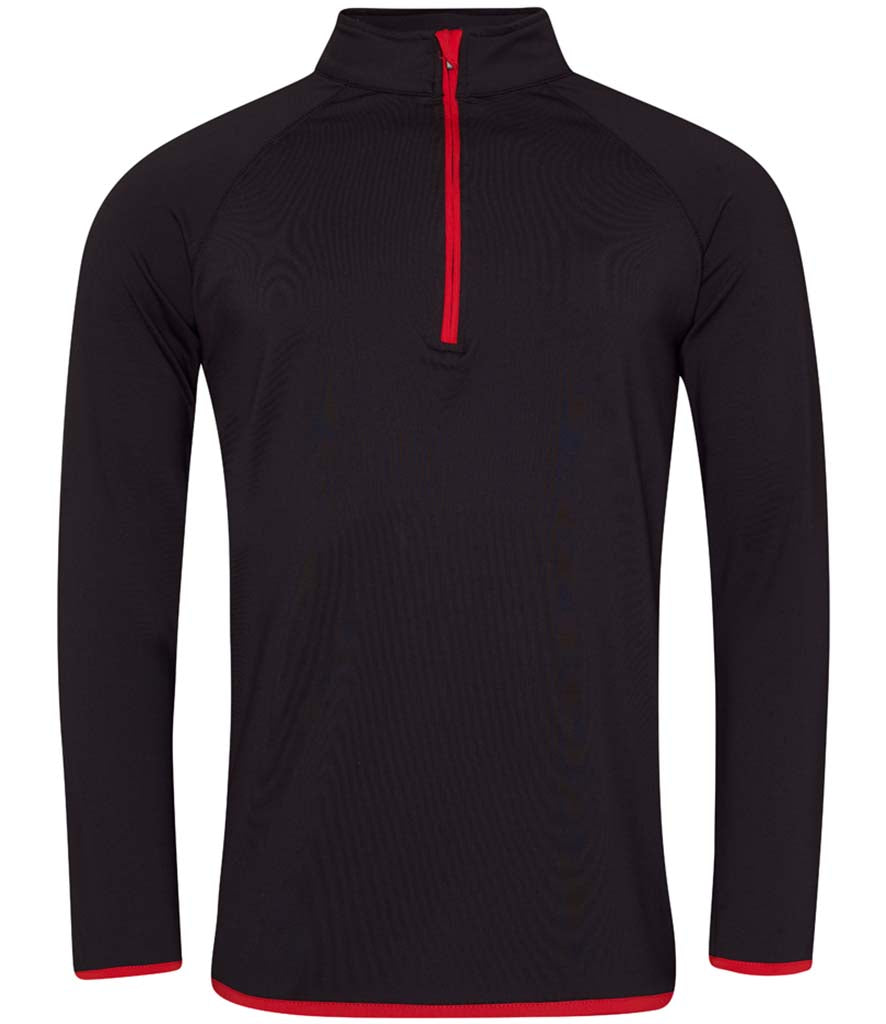 AWDis Cool Half Zip Sweat Top