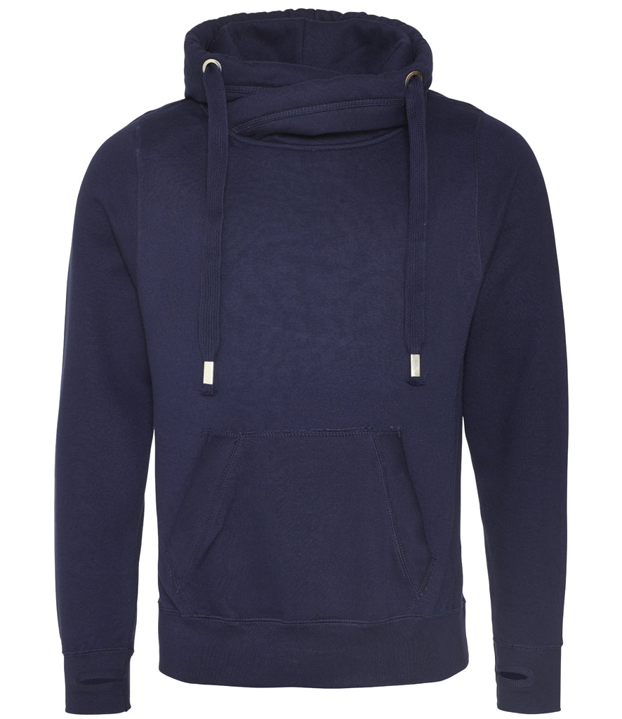 AWDis Cross Neck Hoodie