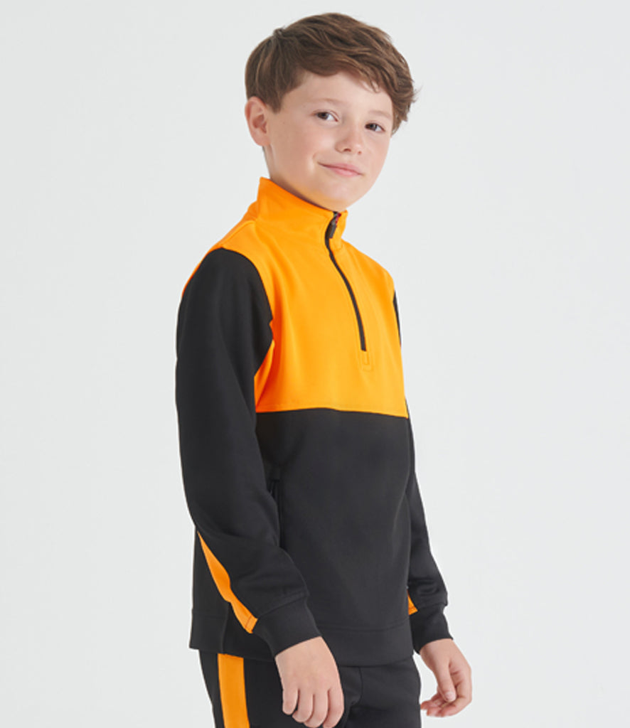 Finden + Hales Kids 1/4 Zip Tracksuit Top