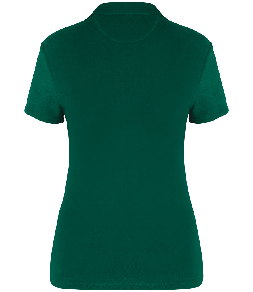 Native Spirit Ladies Terry Towel Polo Shirt