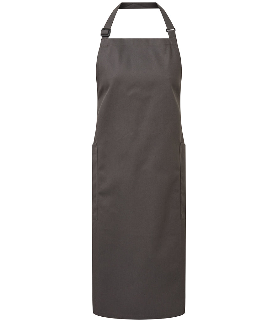 Premier Recycled Polyester and Fairtrade Organic Cotton Bib Apron
