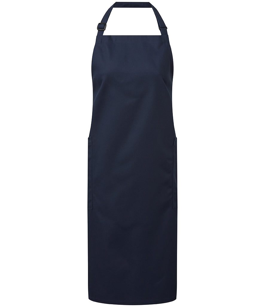 Premier Recycled Polyester and Fairtrade Organic Cotton Bib Apron