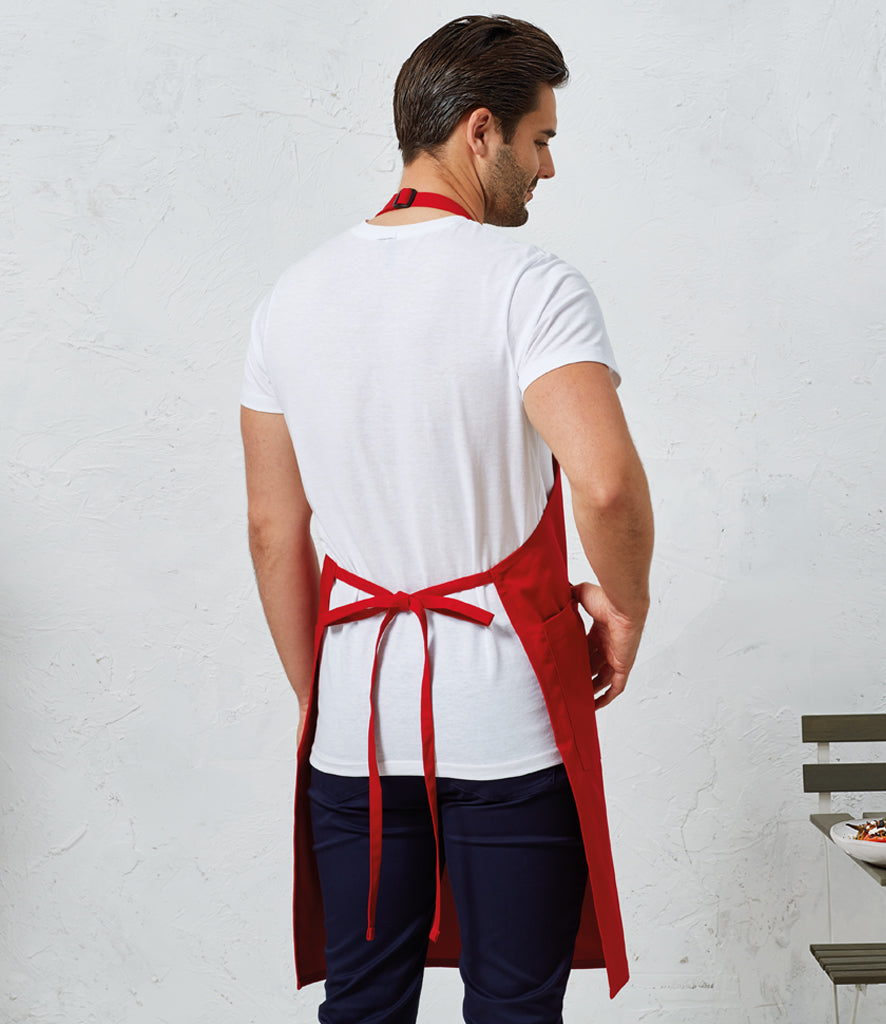 Premier Recycled Polyester and Fairtrade Organic Cotton Bib Apron