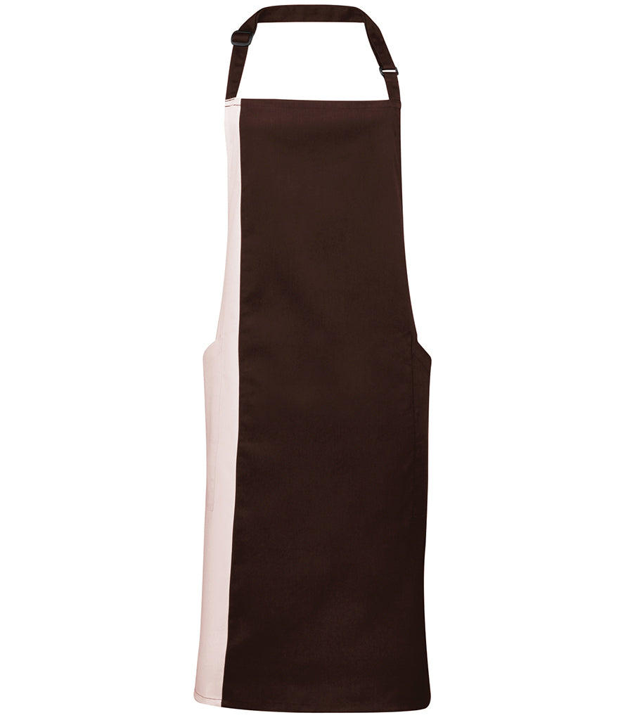 Premier Contrast Bib Apron