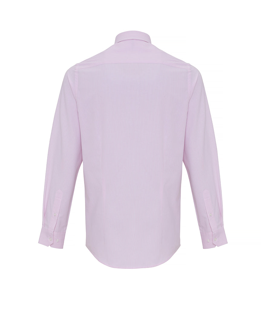 Premier Long Sleeve Striped Oxford Shirt