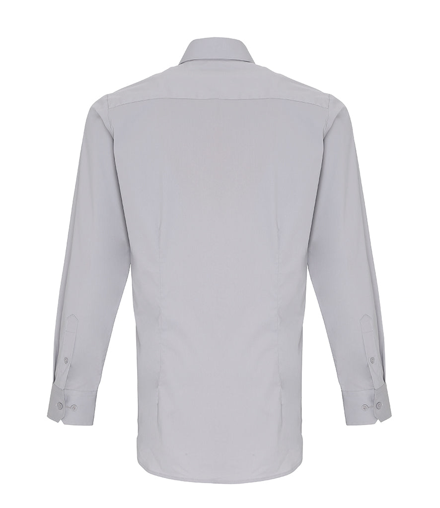 Premier Long Sleeve Stretch Fit Poplin Shirt