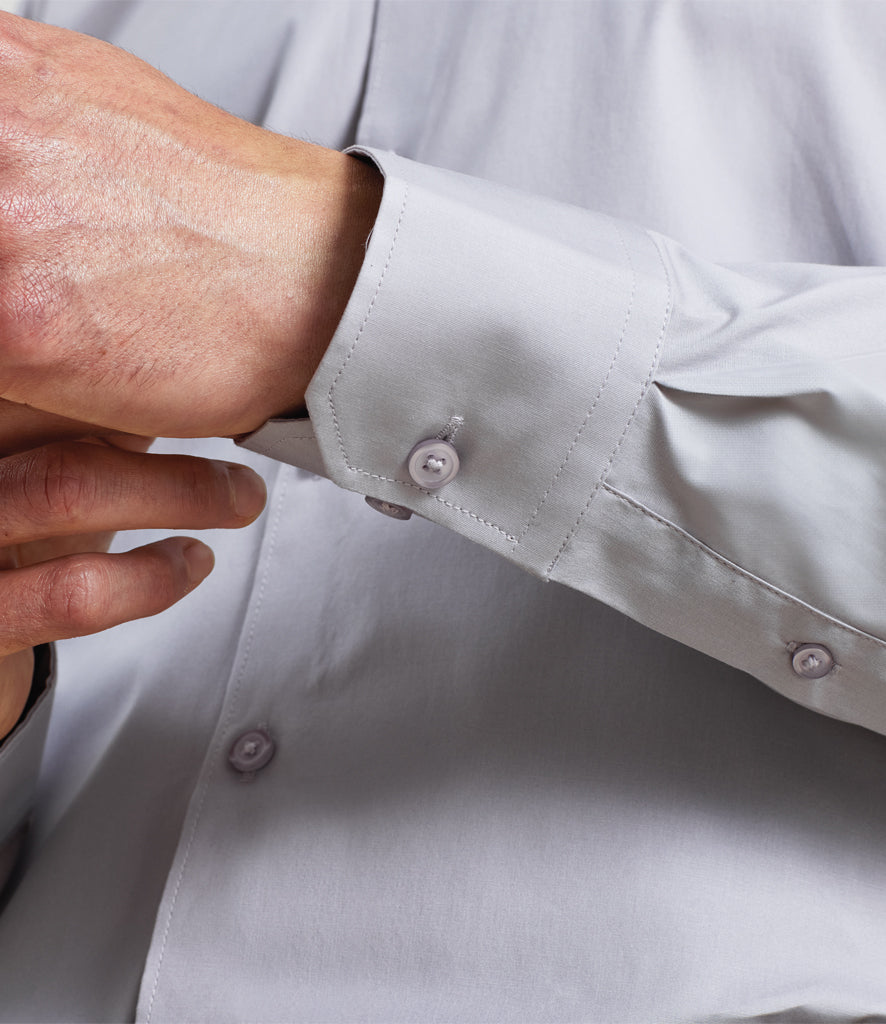 Premier Long Sleeve Stretch Fit Poplin Shirt