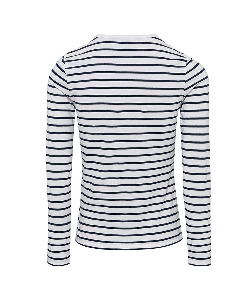 Premier Ladies Long John Roll Sleeve T-Shirt