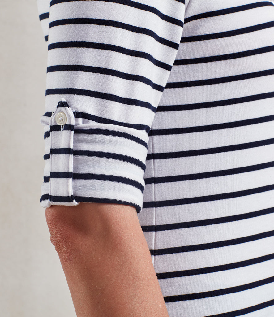 Premier Ladies Long John Roll Sleeve T-Shirt