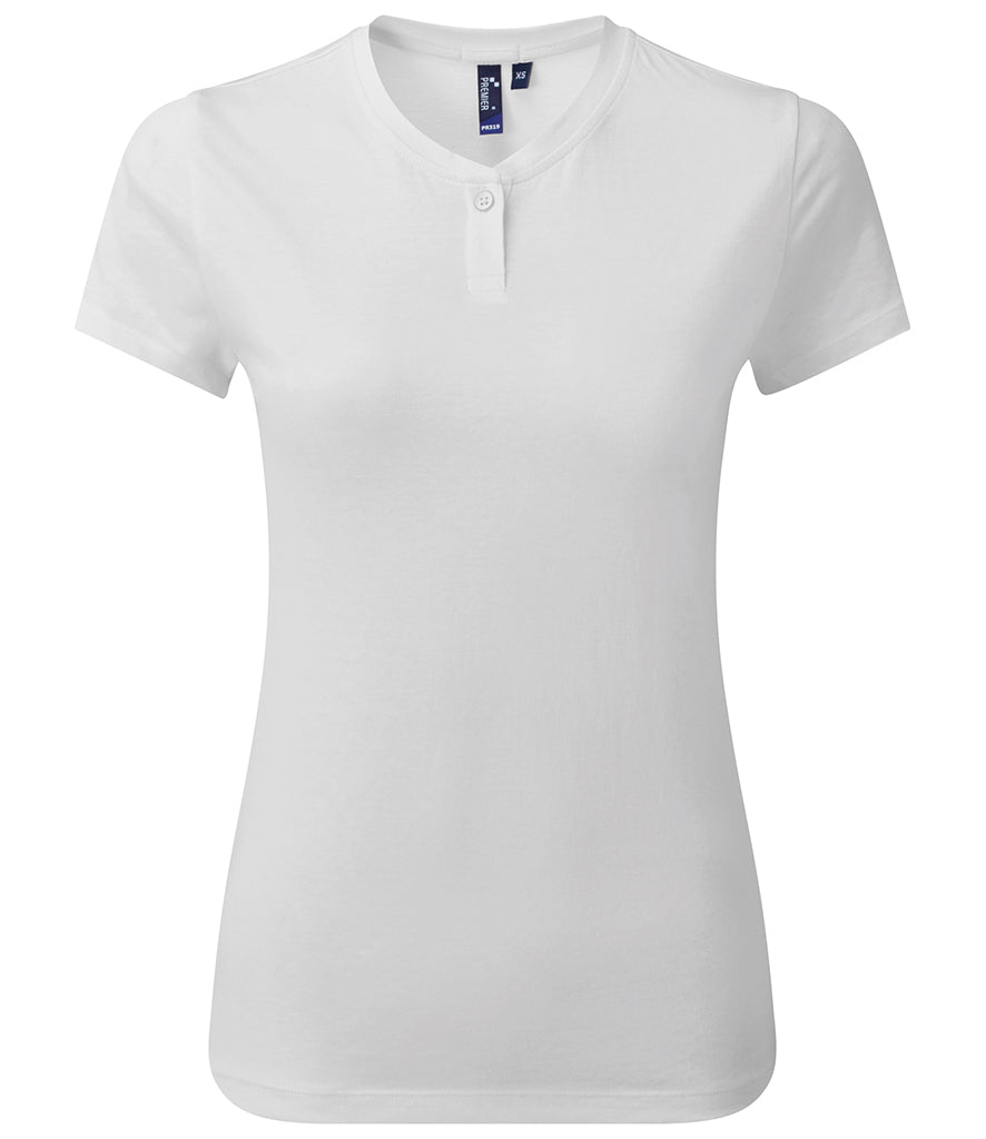 Premier Ladies Cotton Rich Comis T-Shirt