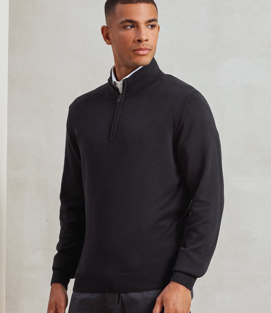 Premier Zip Neck Sweater