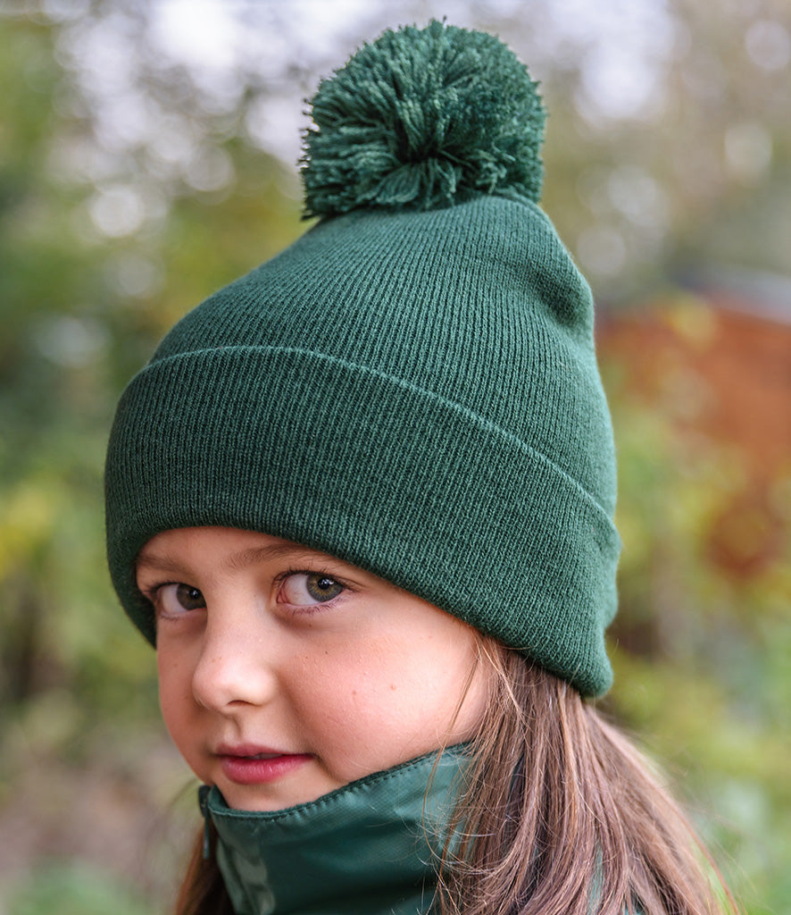 Result Core Kids Pom Pom Beanie