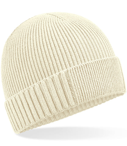 Beechfield Organic Cotton Engineered Patch Beanie