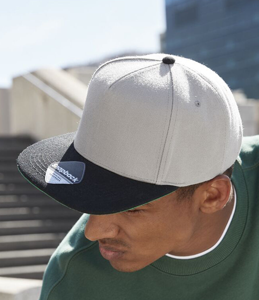 Beechfield Original Flat Peak Snapback Cap