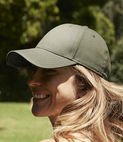 Beechfield EarthAwareÂ® Organic Cotton Canvas 6 Panel Cap