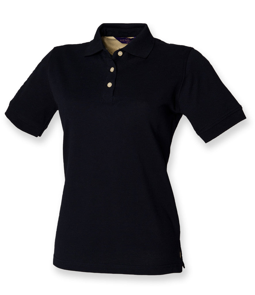 Henbury Ladies Classic Cotton PiquÃ© Polo Shirt