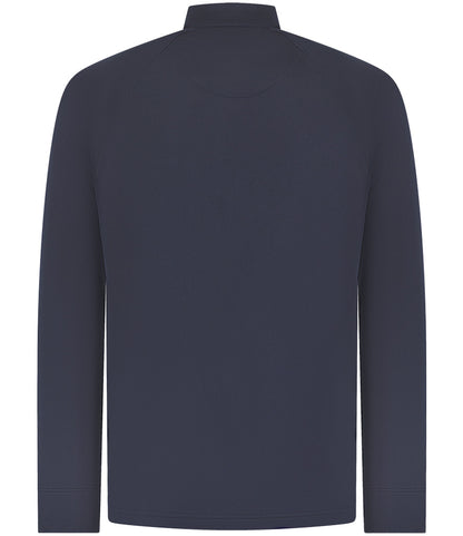 Henbury Zip Neck Wicking Top