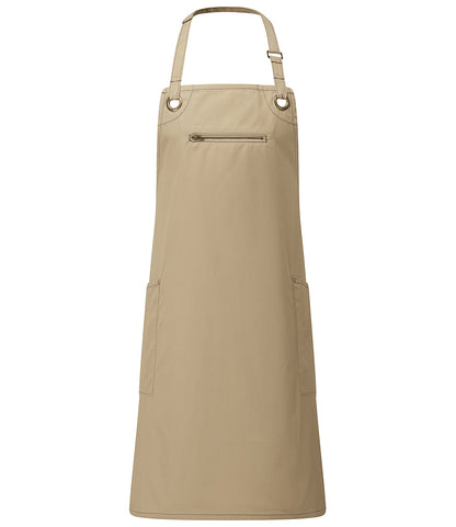 Premier Barley Contrast Stitch Bib Apron