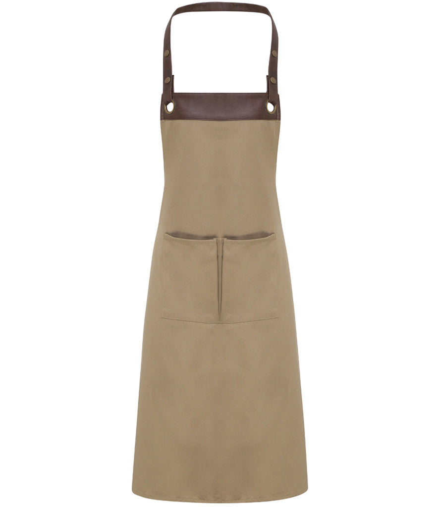 Premier Espresso Bib Apron