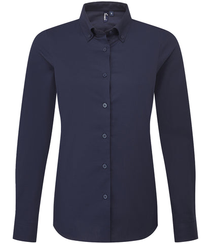 Premier Ladies Supreme Long Sleeve Oxford Shirt