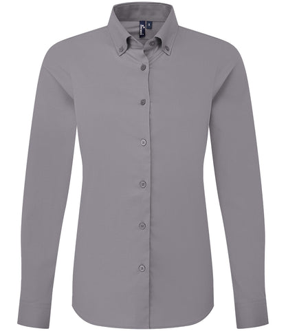 Premier Ladies Supreme Long Sleeve Oxford Shirt