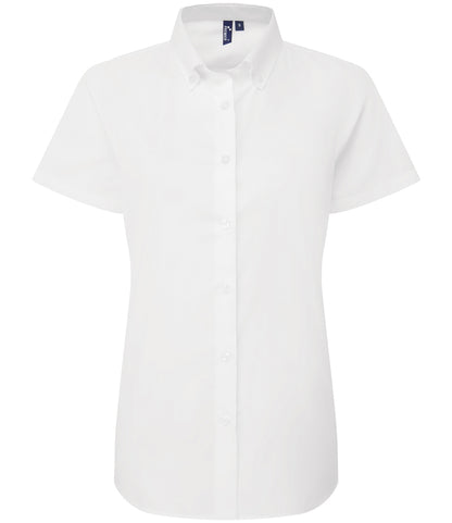 Premier Ladies Supreme Short Sleeve Oxford Shirt