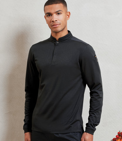 Premier Essential Coolchecker® Long Sleeve Chef's Shirt