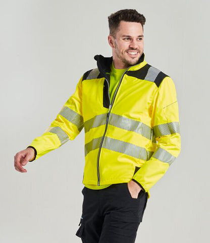 Portwest PW3 Hi-Vis Soft Shell Jacket
