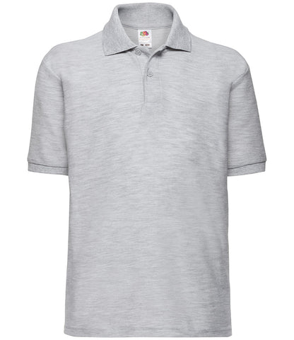 Fruit of the Loom Kids Poly/Cotton PiquÃ© Polo Shirt