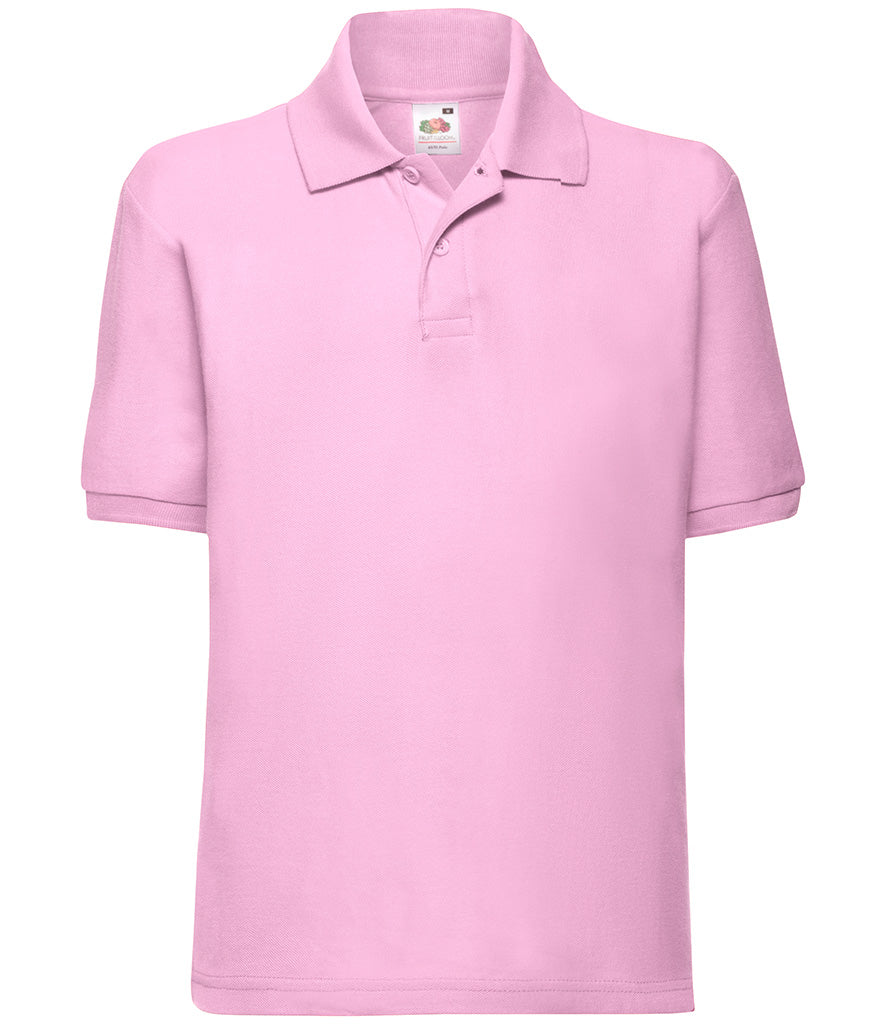 Fruit of the Loom Kids Poly/Cotton PiquÃ© Polo Shirt