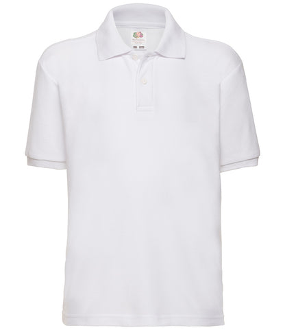 Fruit of the Loom Kids Poly/Cotton PiquÃ© Polo Shirt