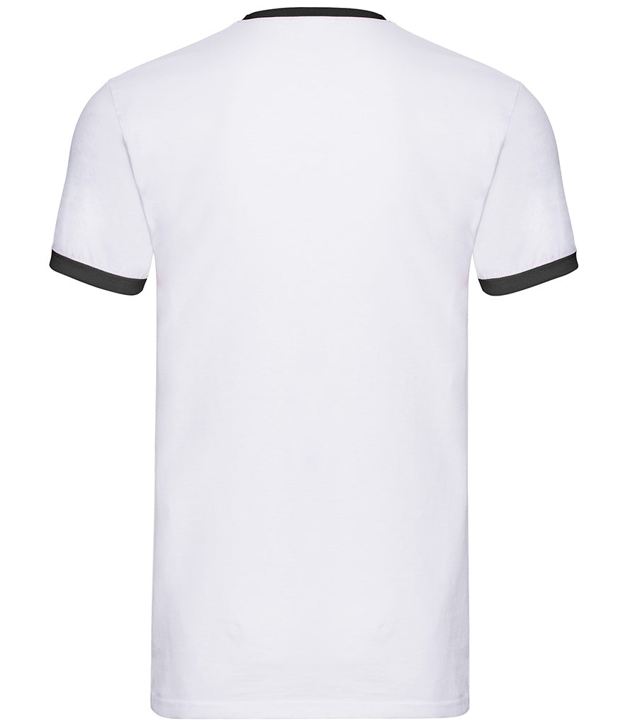 Fruit of the Loom Contrast Ringer T-Shirt