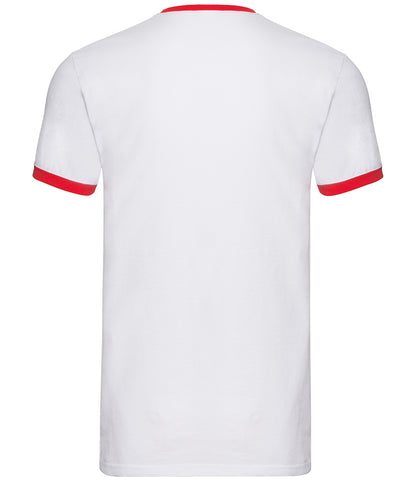 Fruit of the Loom Contrast Ringer T-Shirt